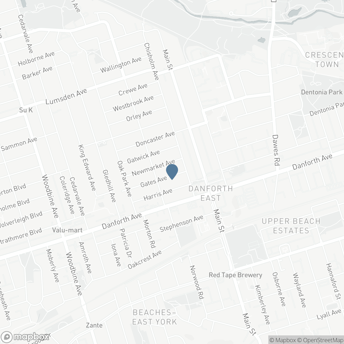 98 GATES AVENUE, Toronto, Ontario M4C 1T3